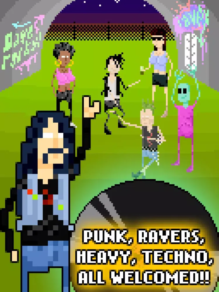 Capturas de pantalla de Dave in the Tunnel Rave iPad 