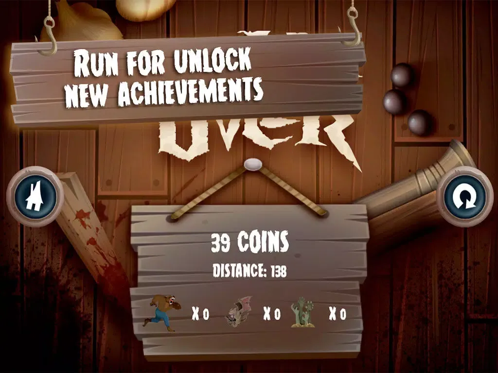Ảnh chụp màn hình của DeadLand Runner iPad 
