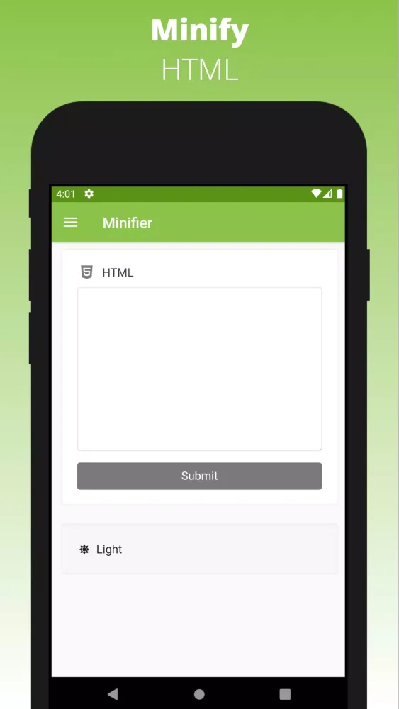 Minifier应用截图
