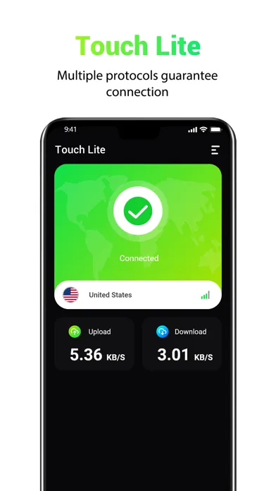 Screenshot di Touch Lite Hotspot Fast Proxy