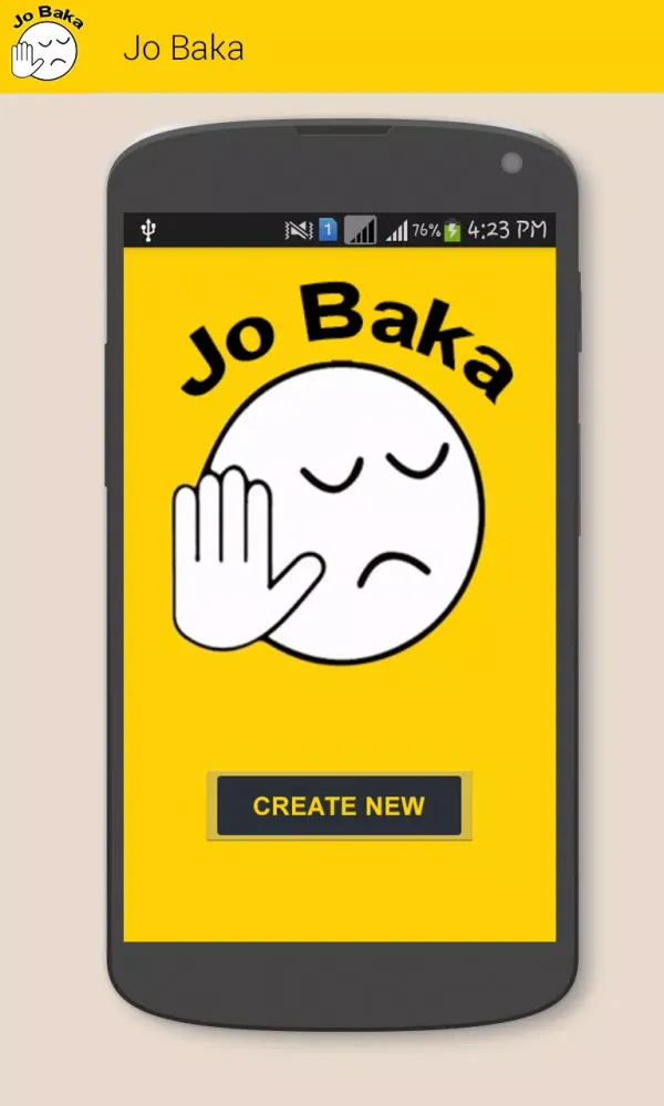 Capturas de tela do Jo Baka