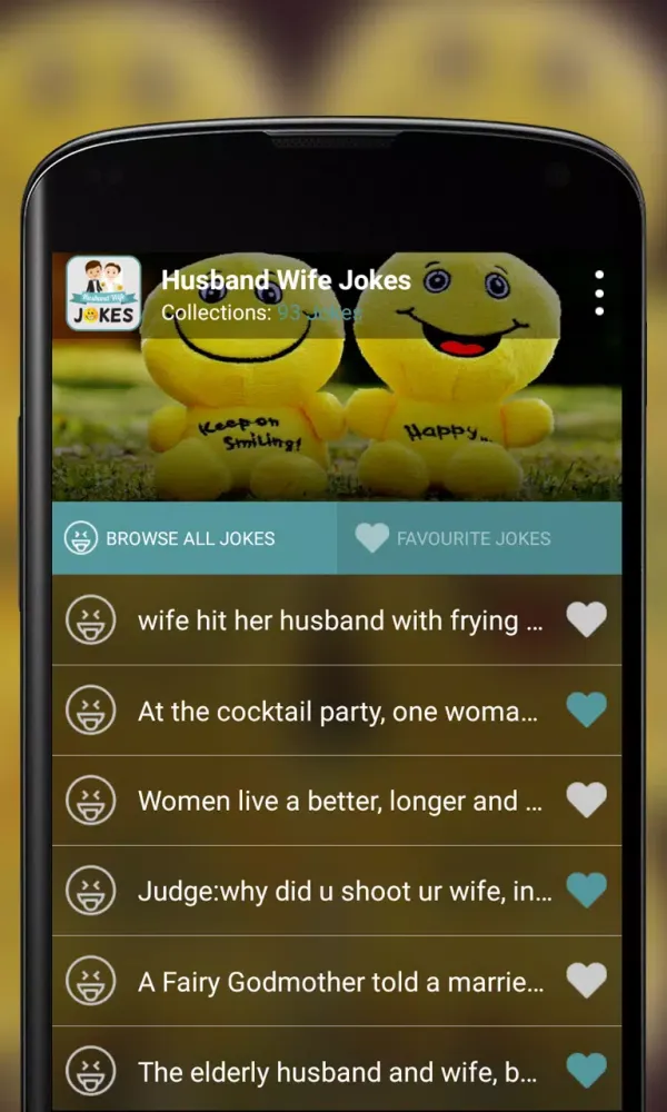 Zrzuty ekranu Husband Wife Jokes