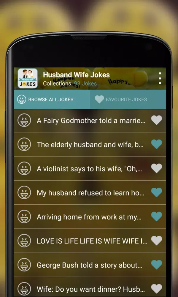 Zrzuty ekranu Husband Wife Jokes