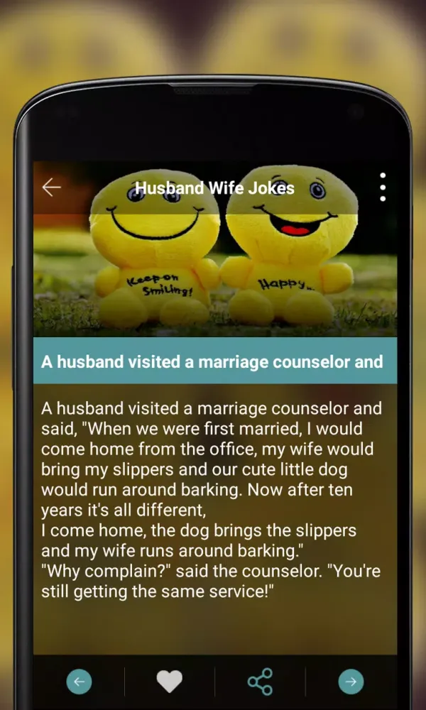Zrzuty ekranu Husband Wife Jokes