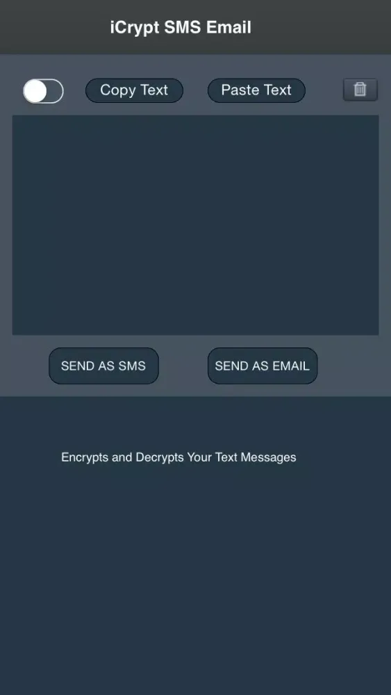 iCrypt SMS/Email应用截图