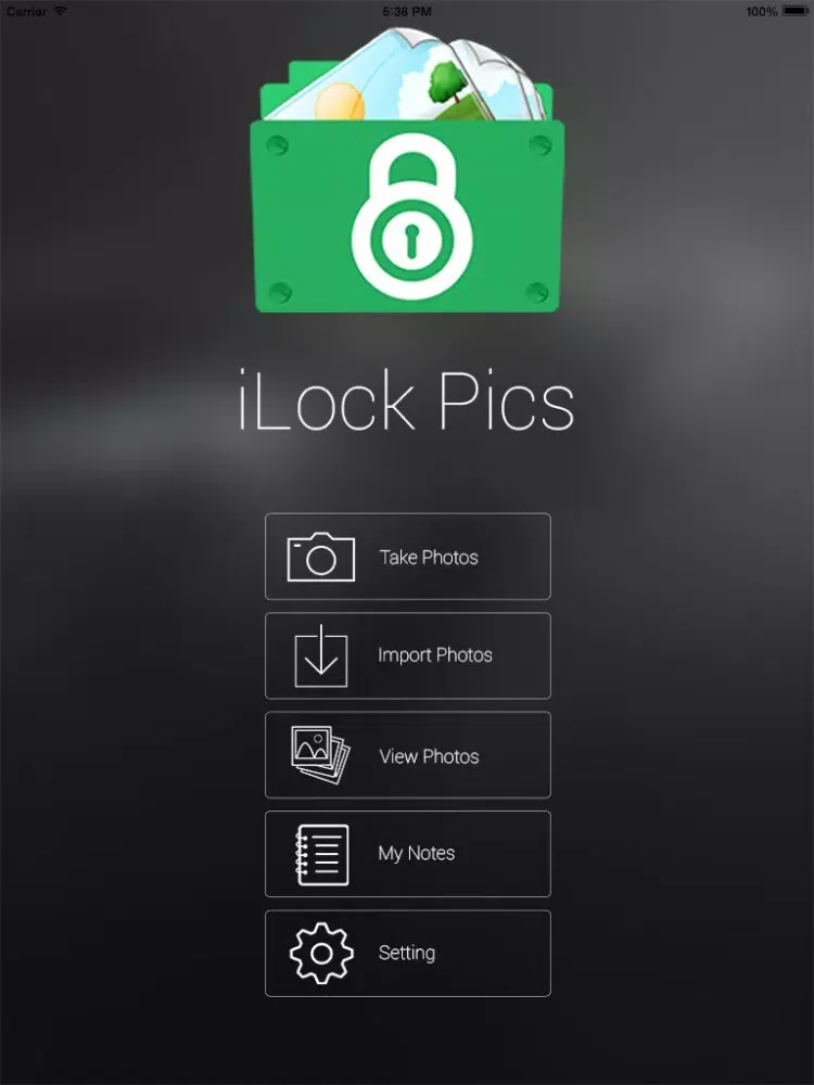 Скриншоты iLock Pics iPad 