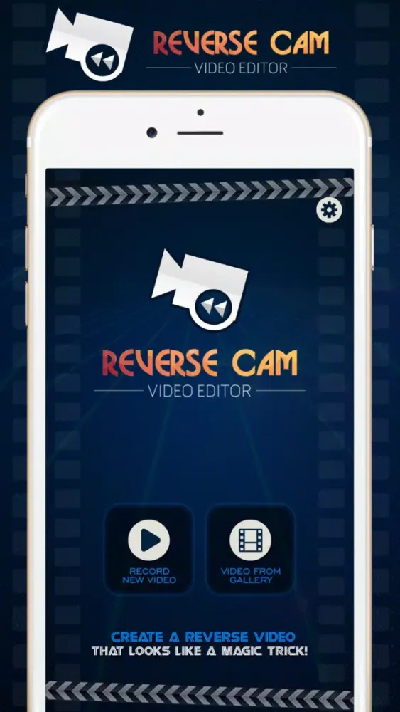 Tangkapan skrin Reverse Cam Video Editor