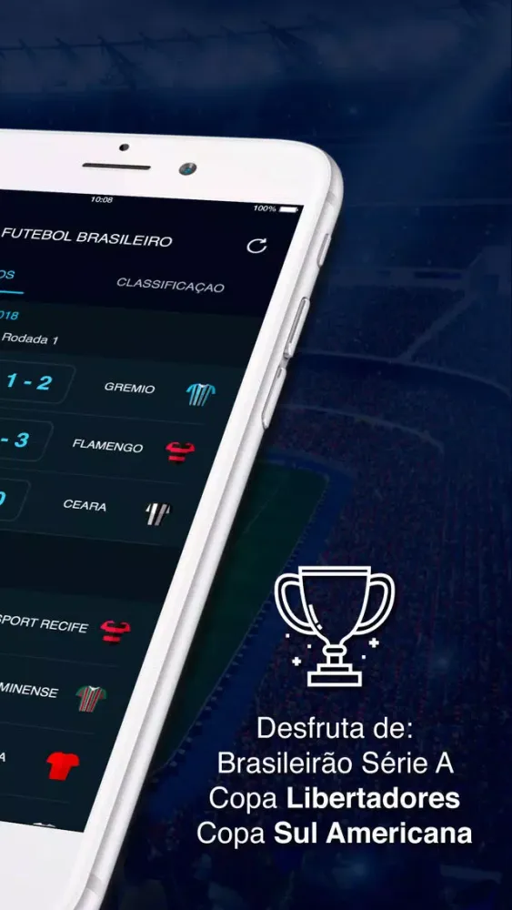Futebol Brasileiro Resultados Screenshots