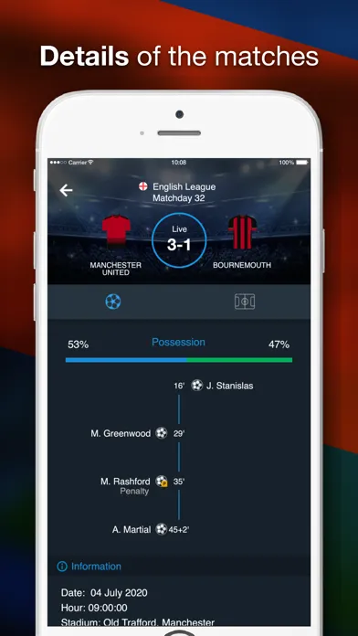 English League Scores স্ক্রিনশট