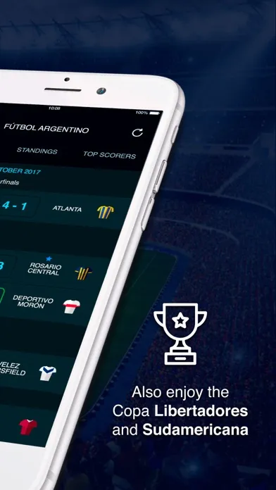 Argentine soccer - results Screenshots
