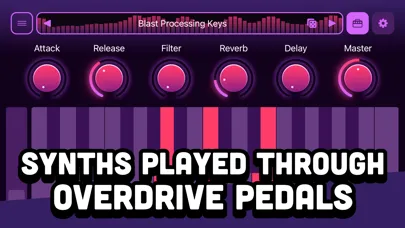 Overdrive Synth Screenshots
