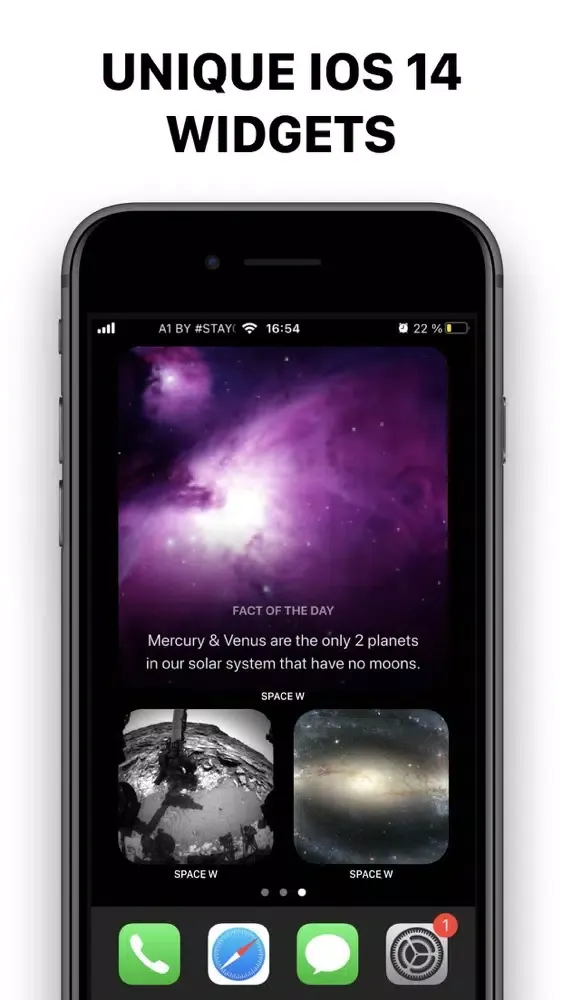 Space W: Space Widgets Screenshots