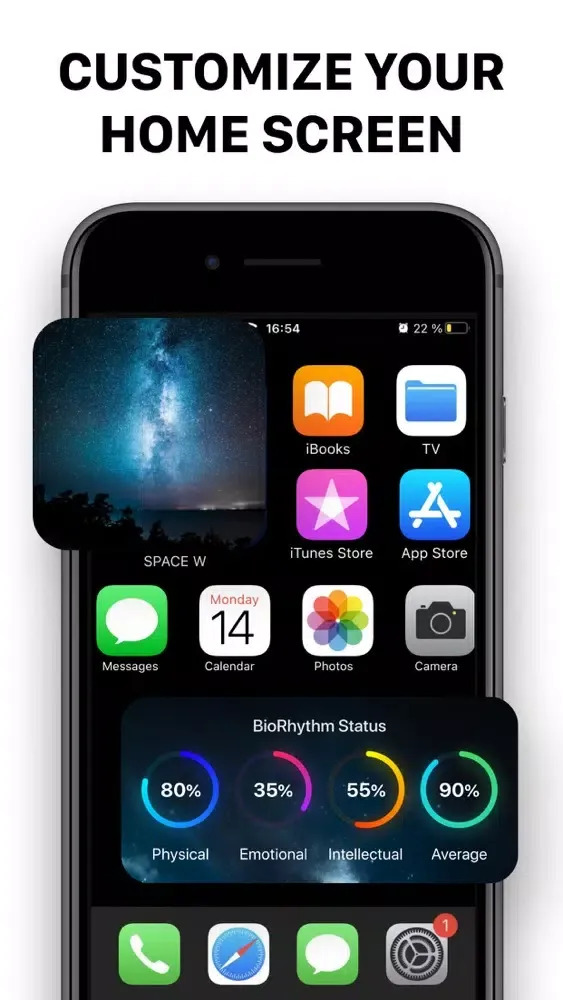 Space W: Space Widgets Screenshots