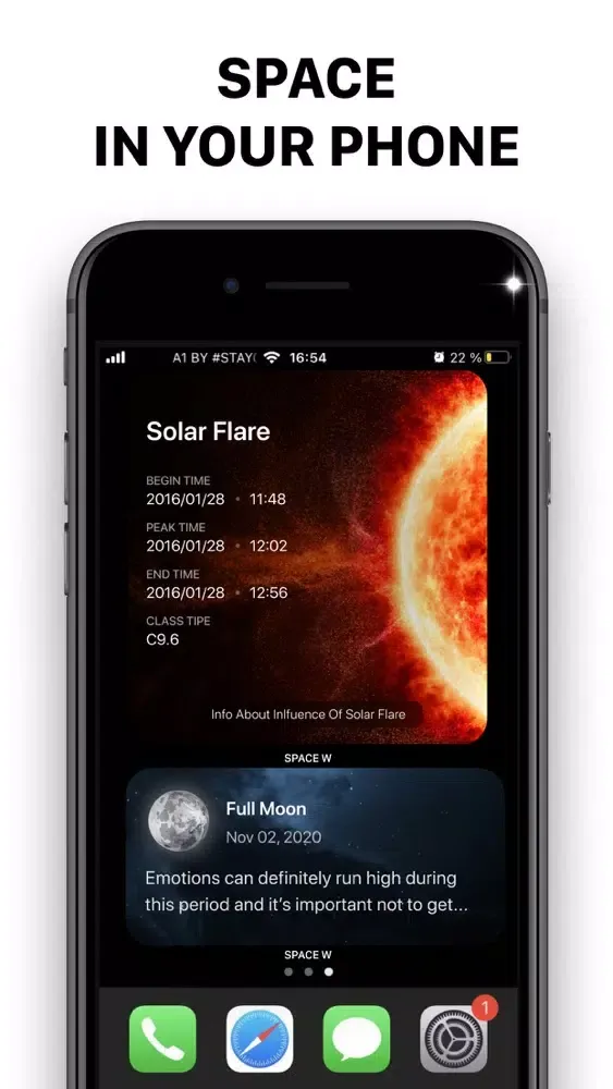 Space W: Space Widgets Screenshots