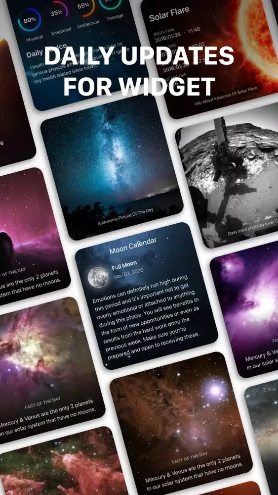Space W: Space Widgets Screenshots