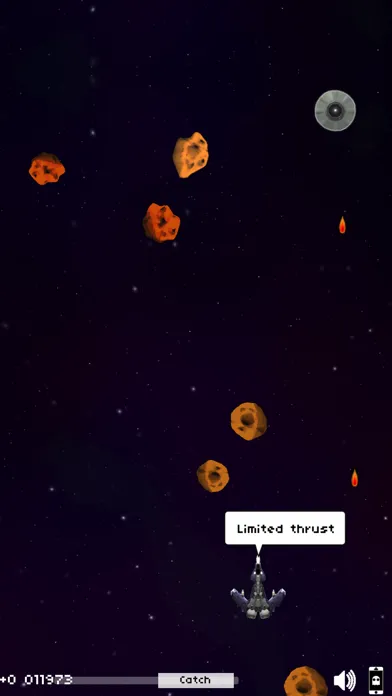 Capturas de tela do Asteroidy