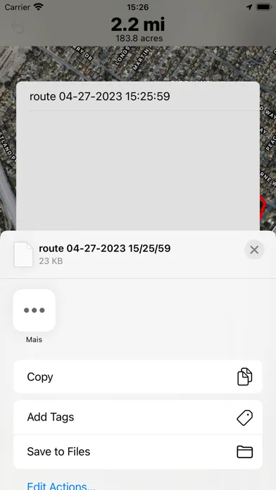 Distances - Map Ruler سکرین شاٹس