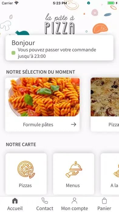 ภาพหน้าจอของ La pâte à pizza