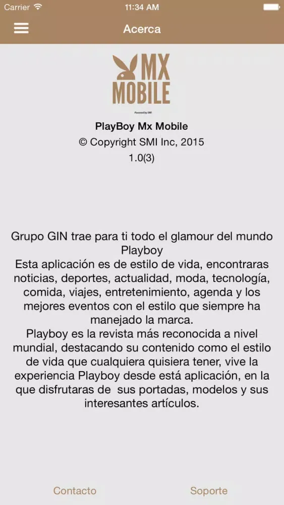 Ảnh chụp màn hình của PlayBoy Mx Mobile