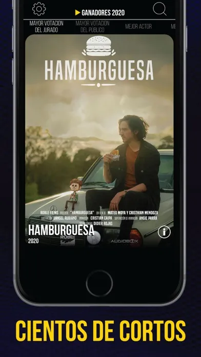 Tangkapan skrin SmartFilms® - Cine de Bolsillo