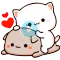 Animated Mochi Cat Stickers