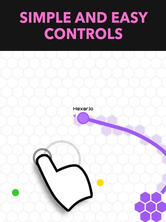 Hexar.io - #1 in IO Games iPad  スクリーンショット