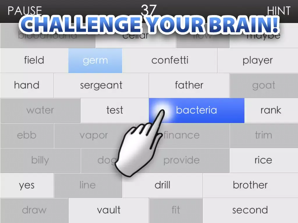 Word Wall - A challenging and fun word association brain game iPad  स्क्रीनशॉट