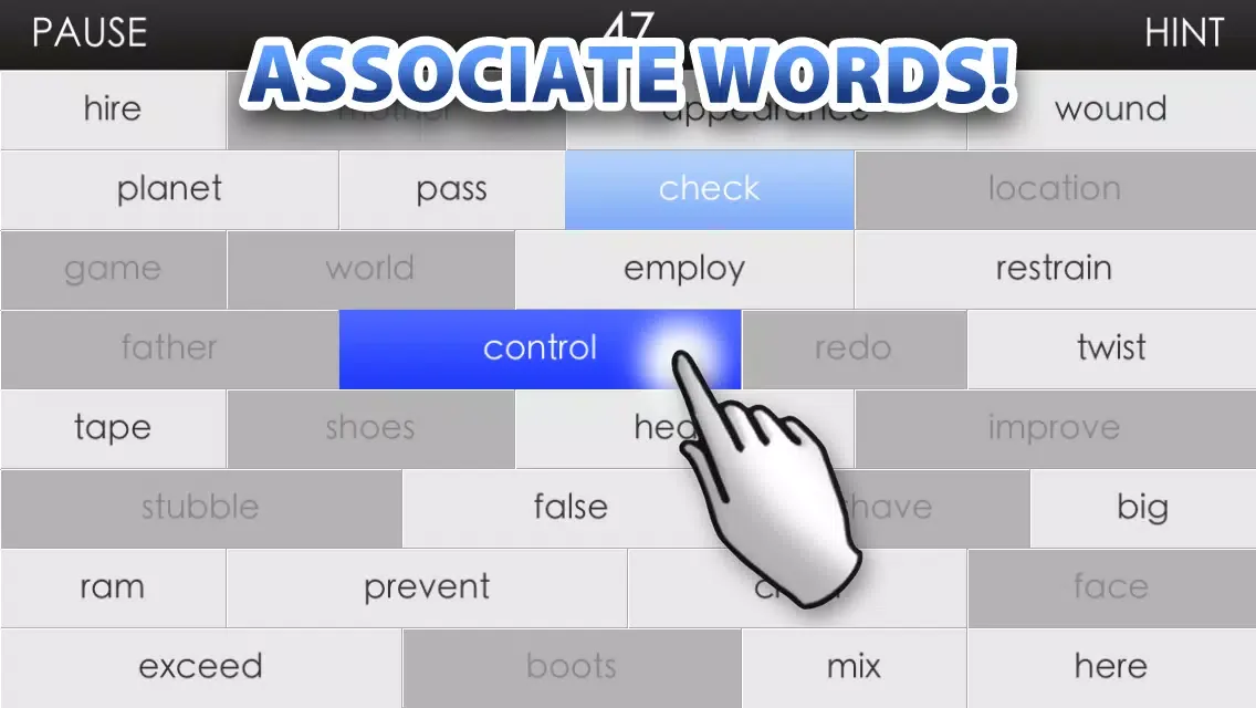 Word Wall - A challenging and fun word association brain game स्क्रीनशॉट