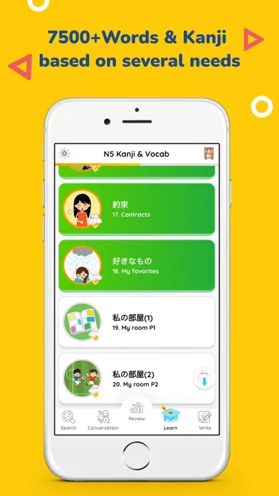 تصاویر MochiKanji - Learn Japanese