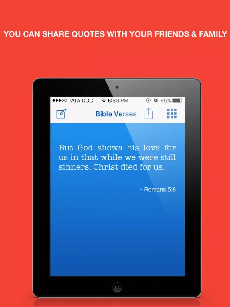 LastWoods : Daily Bible Verses iPad  Screenshots