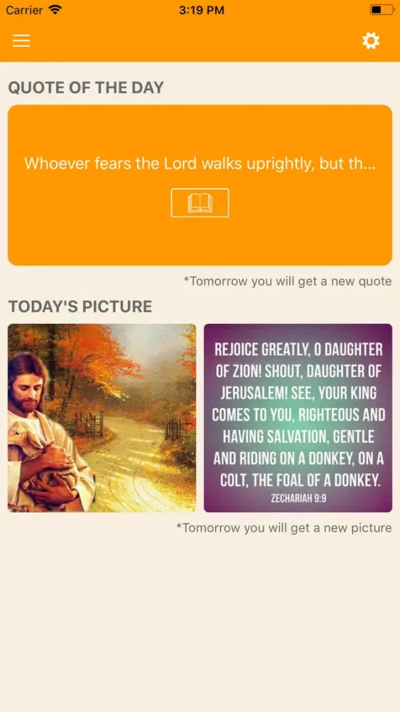 LastWoods : Daily Bible Verses Screenshots