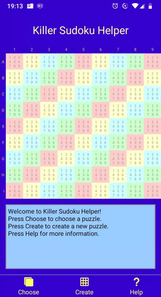 Zrzuty ekranu Killer Sudoku Helper
