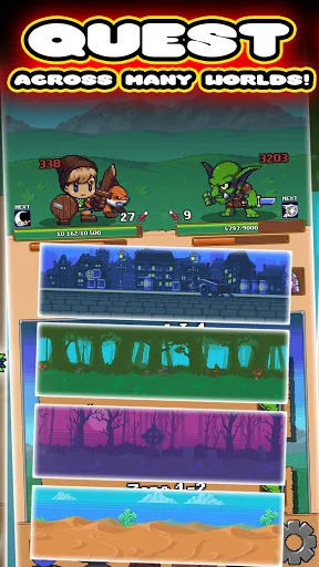 Idle Grindia: Dungeon Quest应用截图