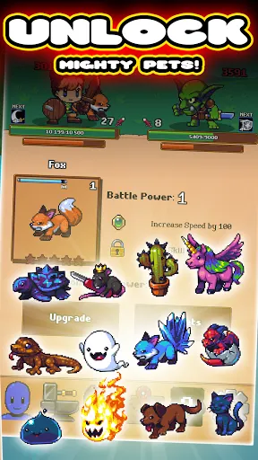 Idle Grindia: Dungeon Quest应用截图