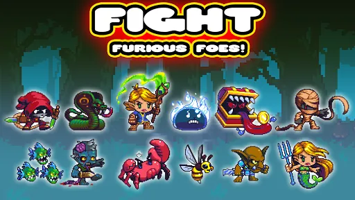 Idle Grindia: Dungeon Quest应用截图