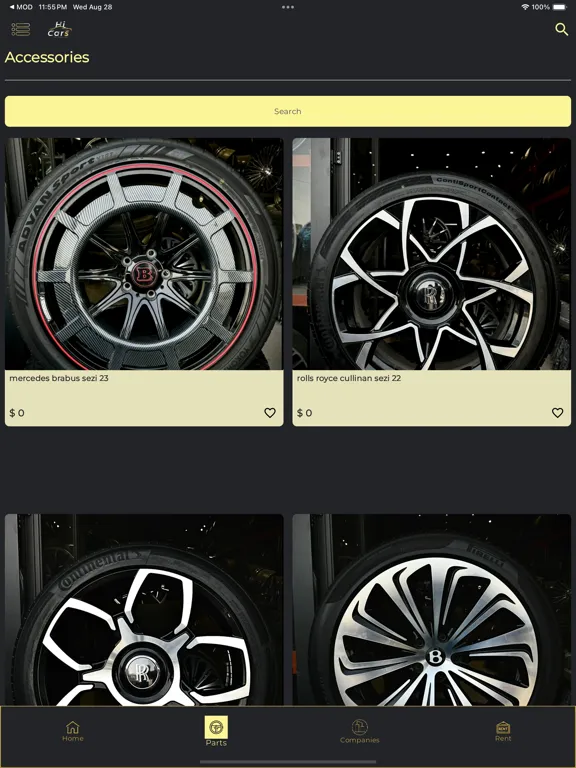 Screenshot di Hi cars iPad 