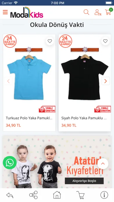 ModaKids स्क्रीनशॉट
