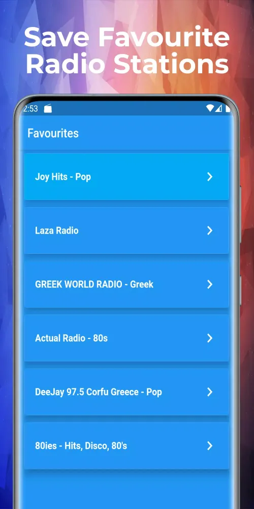 Radio Player Screenshots