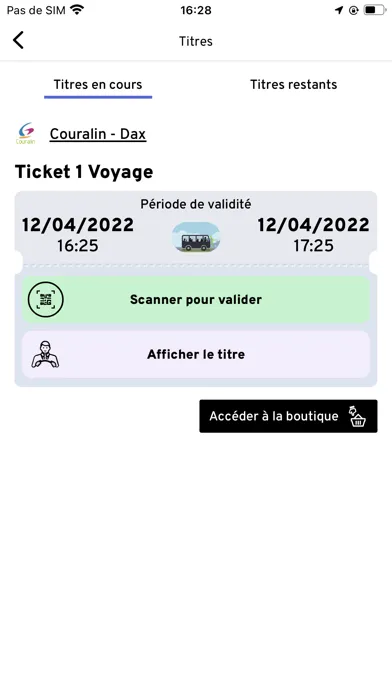 Ticket Modalis Ekran Görüntüleri