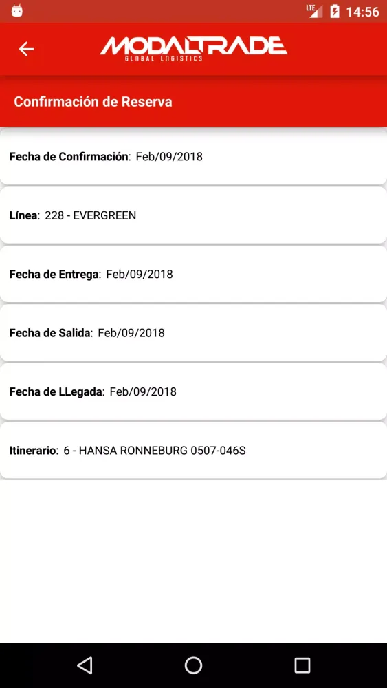 Скриншоты MODALTRADE S.A. ECUADOR