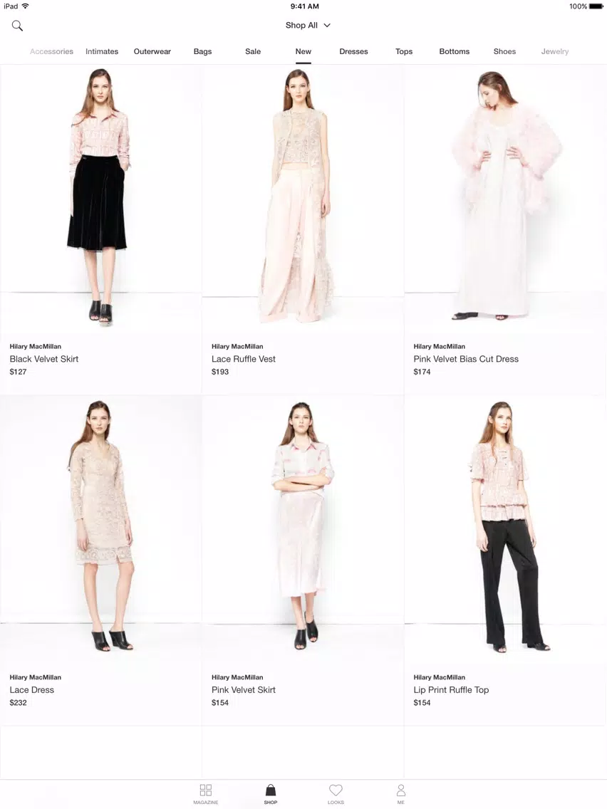 PR-A-PO: Fashion Shopping & Style iPad  Screenshots