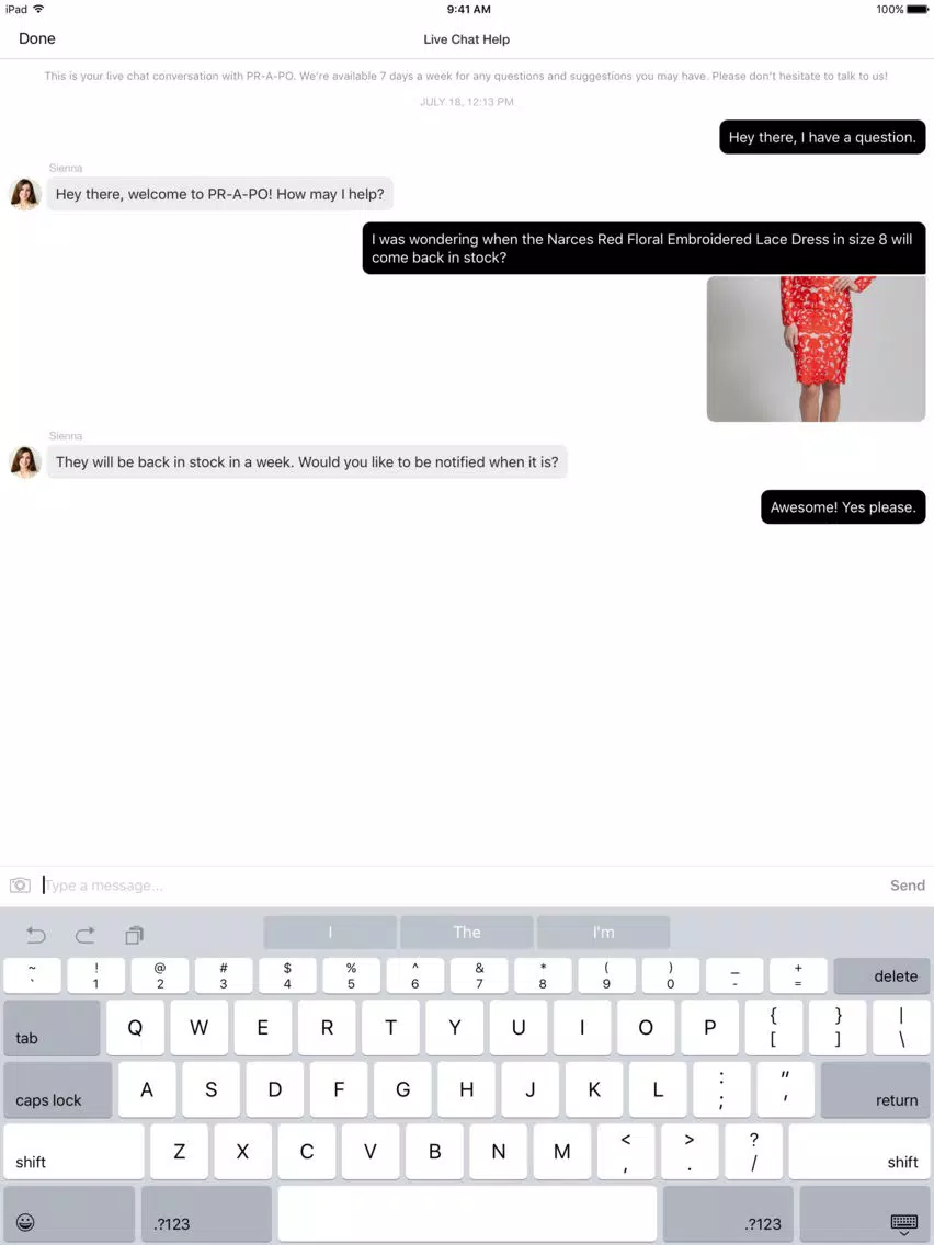 PR-A-PO: Fashion Shopping & Style iPad  Screenshots