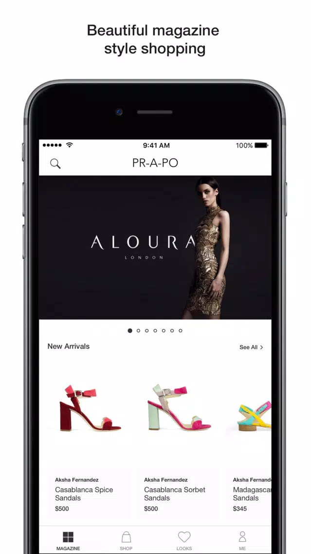 PR-A-PO: Fashion Shopping & Style Screenshots