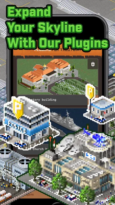 Capturas de pantalla de Buildings Mods for TheoTown