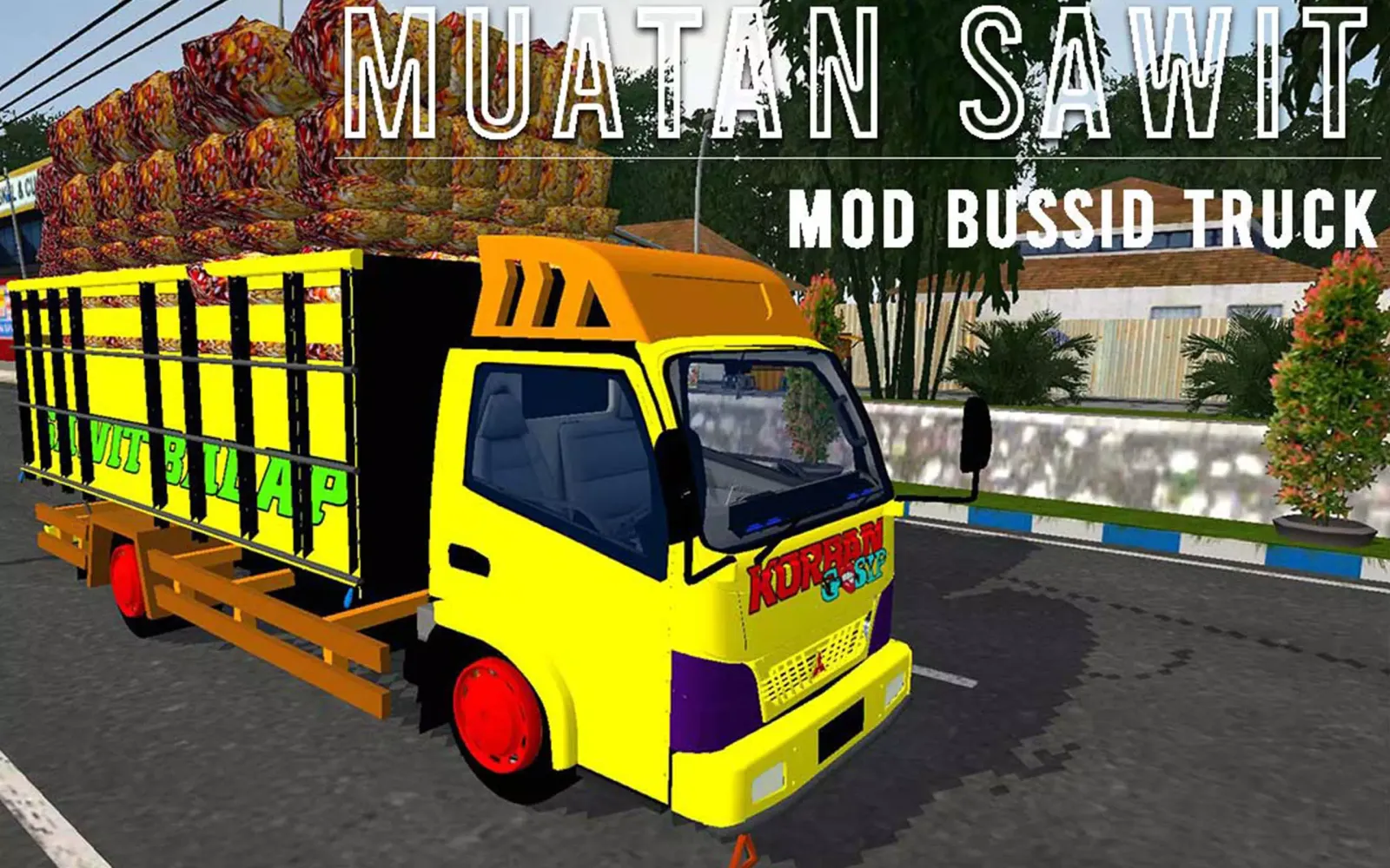 Mod Truck Sawit Muatan Tumpah স্ক্রিনশট