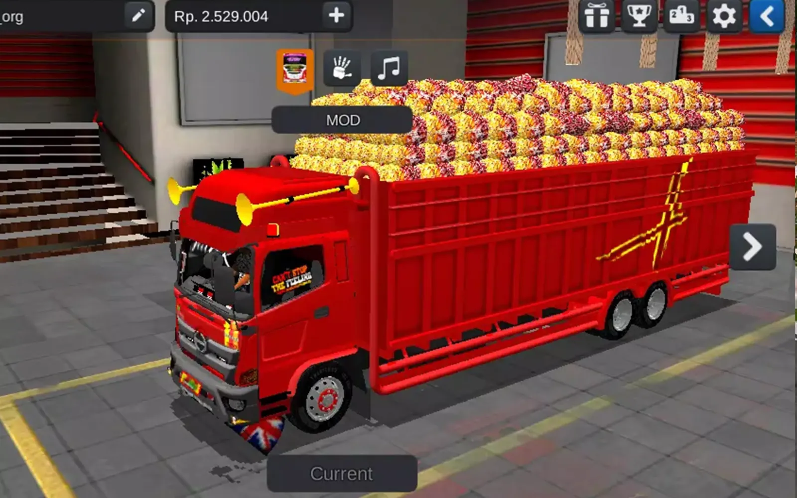 Mod Truck Sawit Muatan Tumpah স্ক্রিনশট
