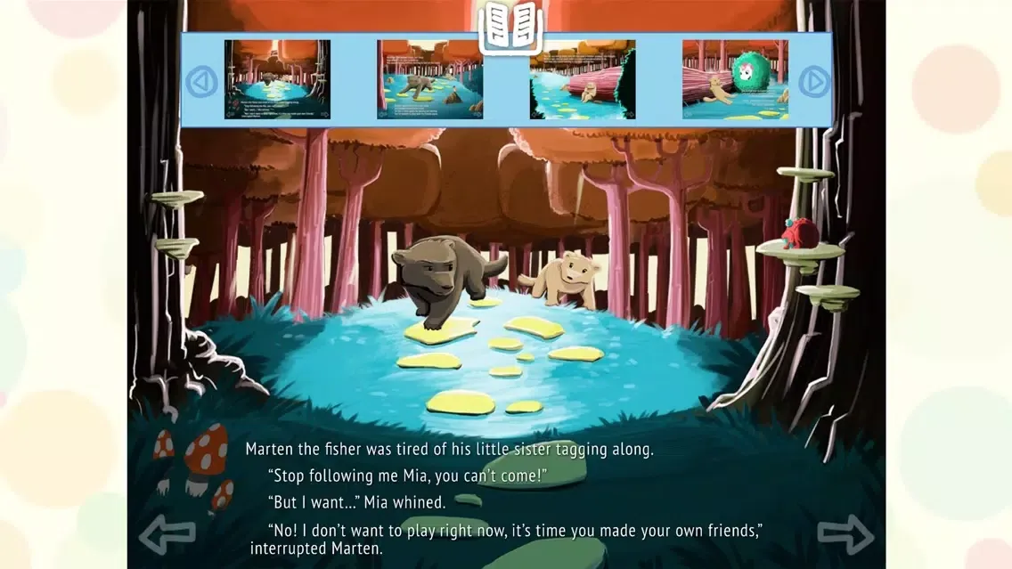 Capturas de pantalla de The Tag Along - Premium Children's Story