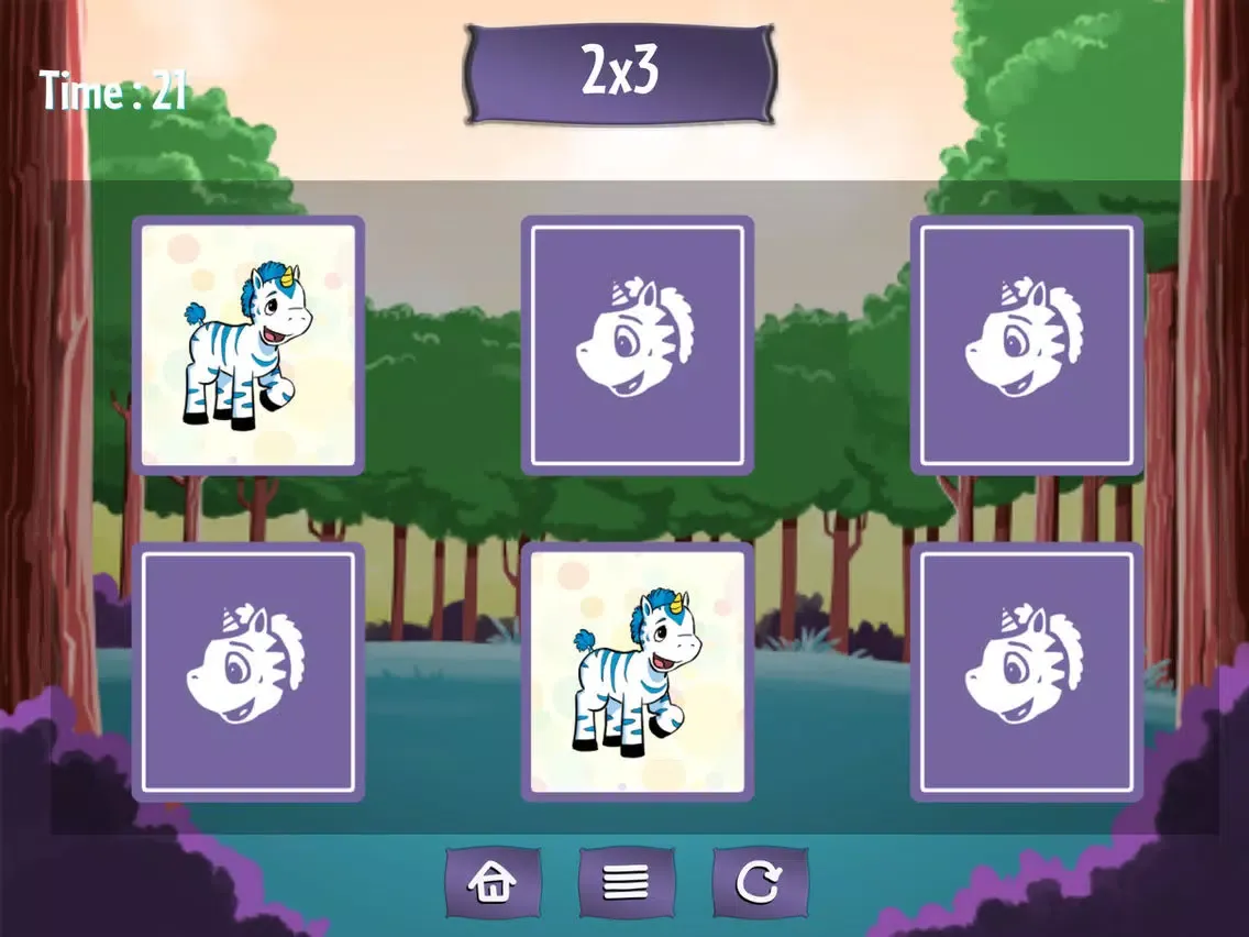 Ene's Matching Game iPad  Screenshots