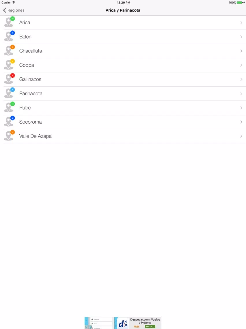 Alojamientos iPad  스크린샷