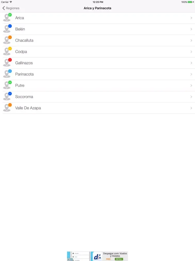 Alojamientos iPad  স্ক্রিনশট
